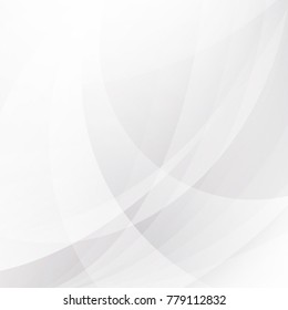 Abstract geometric white and gray with space modern design on Light gray silver background, vector illustration