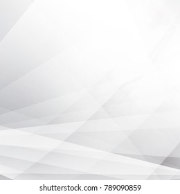 Abstract geometric white and gray with space modern design on Light gray silver background, vector illustration