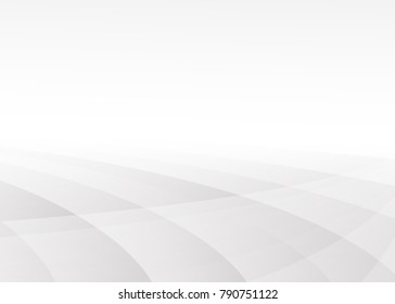 Abstract geometric white and gray with space modern design on Light gray silver background, vector illustration