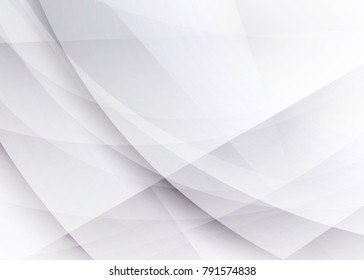 Abstract geometric white and gray with space modern design on Light gray silver background, vector illustration