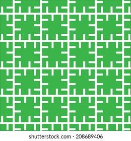abstract  geometric  white and green  background  vector pattern.