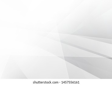 Abstract geometric white and grey color background. Corporate technology modern design. Pattern geometric shapes style. Vector. Illustration.