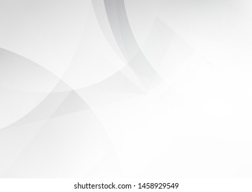 Abstract geometric white and grey color background. Technology modern design. Pattern geometric shapes style. Vector illustration.