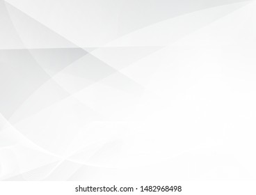 Abstract geometric white and grey color background. Technology modern design. Vector illustration.