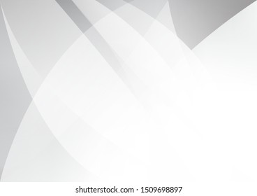 Abstract geometric white and grey color background. Technology modern design. Vector illustration.
