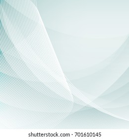 Abstract  geometric white and  Light Blue with space modern  design on background, vector illustration