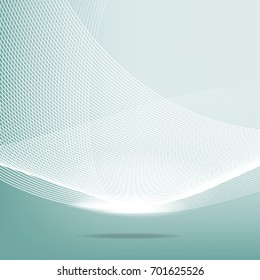 Abstract  geometric white and  Light Blue with space modern  design on background, vector illustration
