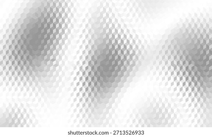 Abstract geometric white and light gray color background. Vector illustration.