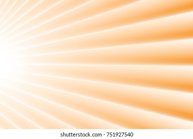 Abstract geometric white and orange color background. Vector, illustration.