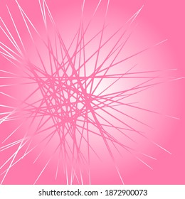 Abstract geometric white and pink background color, vector illustration. Colorful geometric background. Liquid color background design