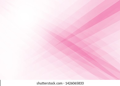 Abstract geometric white and pink color background. Vector, illustration.