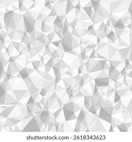 Abstract geometric white vector texture background
