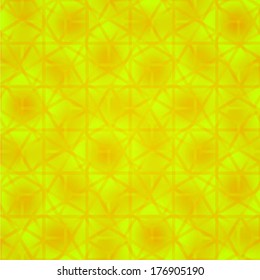 Abstract geometric yellow background for design