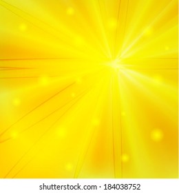 Abstract geometric yellow background for design