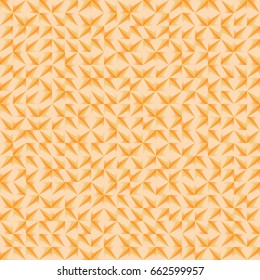 Abstract geometric yellow background. Seamless pattern. Vector Illustration