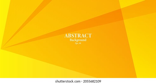 Abstract geometric yellow backgrounds were also suitable for social media, websites, banners, and posters. Abstract orange and yellow geometric background. Dynamic shapes composition. Cool background.