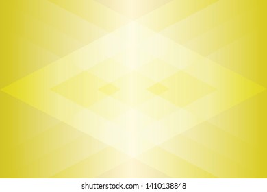Abstract geometric yellow color background, vector illustration