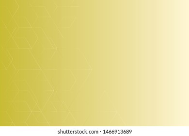 Abstract geometric yellow color background, vector illustration
