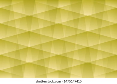 Abstract geometric yellow color background, vector illustration