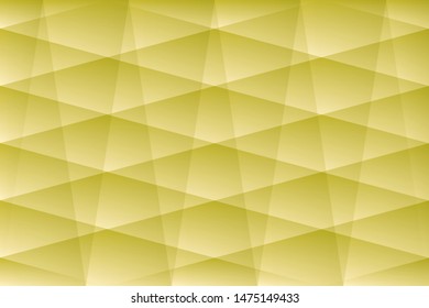 Abstract geometric yellow color background, vector illustration