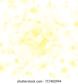 Abstract geometric yellow color blending weird texture background vector. 