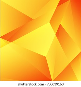 Abstract geometric yellow color for design  background,  vector illustration