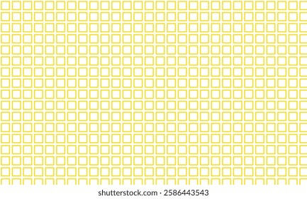 abstract geometric yellow outline rectangle dot pattern.