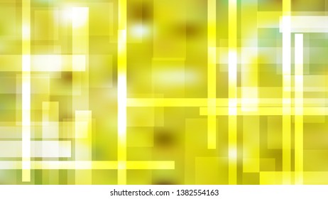 Abstract Geometric Yellow and White Background