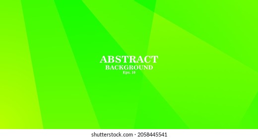 Abstract geometric yellow-green backgrounds were also suitable for social media, websites, banners, and posters. Green and Yellow color background abstract art vector.