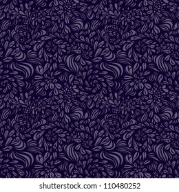 Abstract geometric zentangle Fantasy  floral seamless pattern.