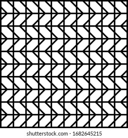 Abstract geometric zig zag pattern vector background