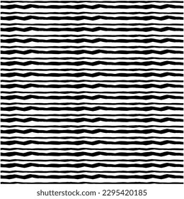 Abstract geometric  zigzag lines  pattern,black and white Optical illustration background,vector design.
