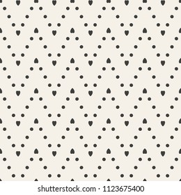 Abstract geometric zigzag seamless pattern in black and white, vector.Modern graphic design
