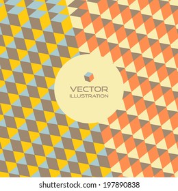 Abstract geometrical 3d background. Background for business presentation.  With place for text.