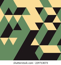 Abstract geometrical 3d background. Can be used for wallpaper, web page background, web banners.