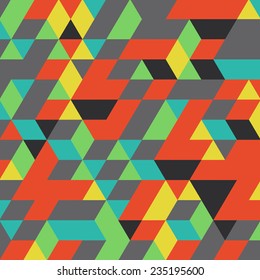 Fundo geométrico 3d abstrato. Pode ser usado para papel de parede, fundo da página da Web, banners da Web.