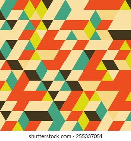 Abstract geometrical 3d background. Can be used for wallpaper, web page background, web banners.