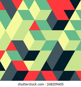 Abstract geometrical 3d background. Can be used for wallpaper, web page background, web banners.