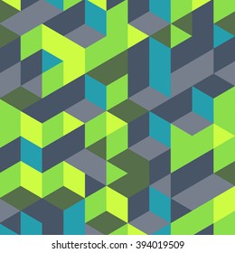 Abstract geometrical 3d background. Can be used for wallpaper, web page background, web banners.