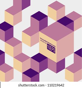 Abstract geometrical background