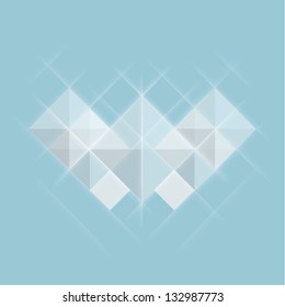 Abstract geometrical background