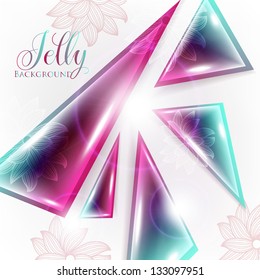 Abstract geometrical background