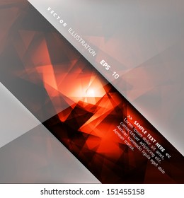 Abstract geometrical background