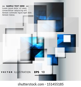 Abstract geometrical background
