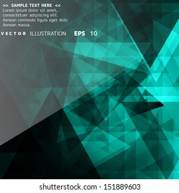 Abstract geometrical background