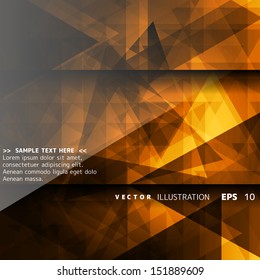 Abstract geometrical background