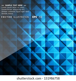 Abstract geometrical background