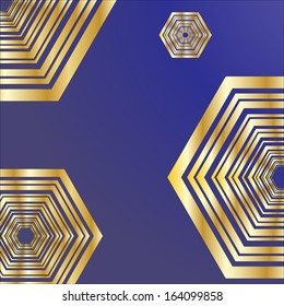 Abstract geometrical background