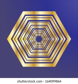 Abstract geometrical background