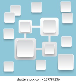 Abstract geometrical background